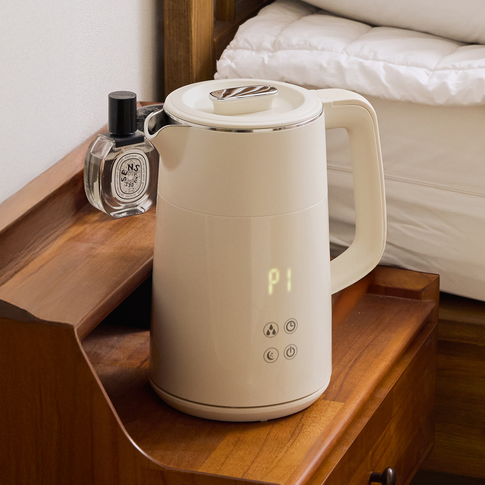 26년 NEW 신생아 아기 스텐 대용량 통세척 비염 가열식 가습기 1.7L