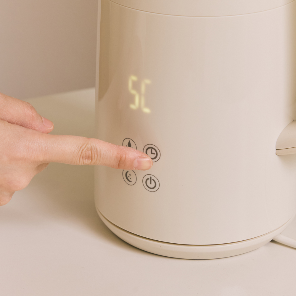 26년 NEW 신생아 아기 스텐 대용량 통세척 비염 가열식 가습기 1.7L