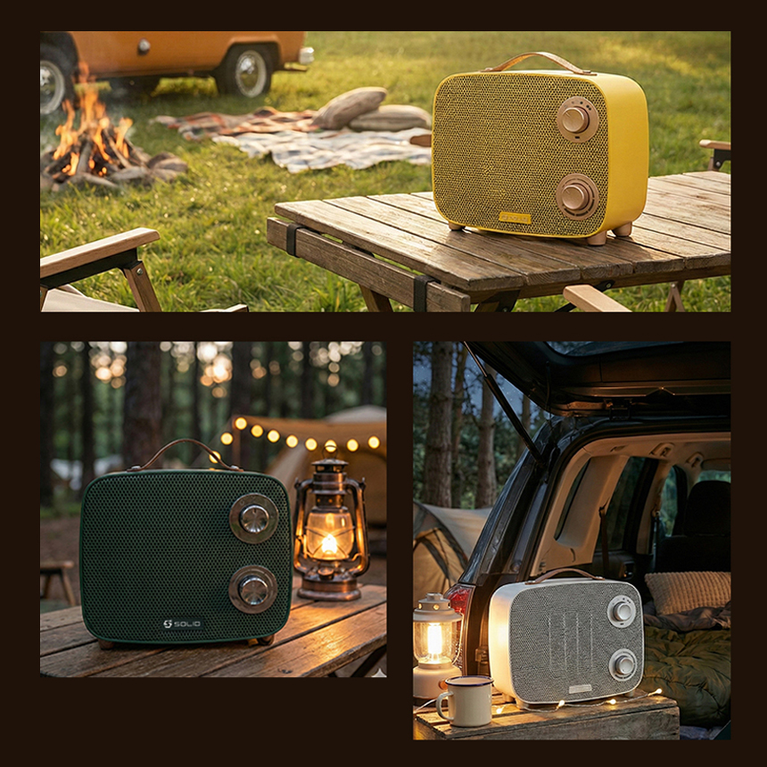 솔리드 가정용 PTC 전기히터 팬히터 온풍기 욕실 화장실 미니 발난로 난방기 S-P1500