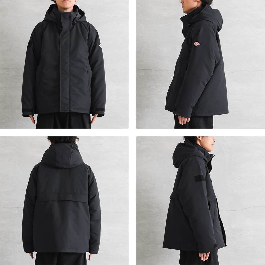 단톤 패딩 남성 아미 후드 타프타 다운 재킷 점퍼 25FW 5컬러 이미지 6