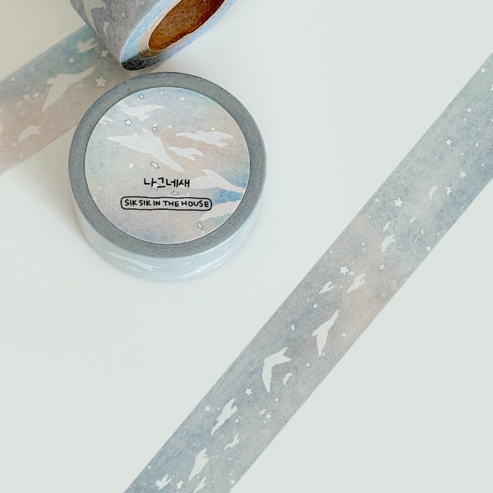 [마스킹테이프] 다른계절 나그네새 마테