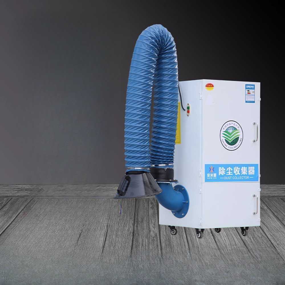 전동 산업용 집진기 공장용 먼지제거기 스테인리스 1.1KW 수동 단일 암 - 상품 이미지