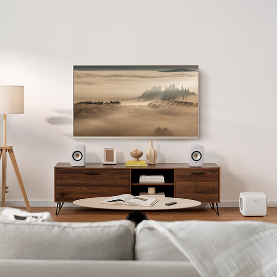 KEF [케프] 네트워크 스트리밍 스테레오 블루투스 스피커(LSX II) 코튼화이트 - 상세 이미지 3