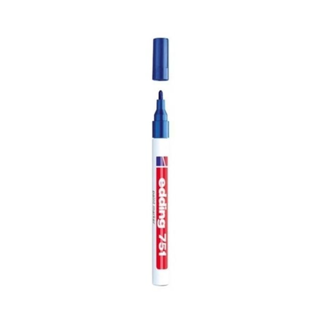 에딩펜 751 페인트마카 청색 1-2mm 마카펜 갑(10개입) - 상품 이미지