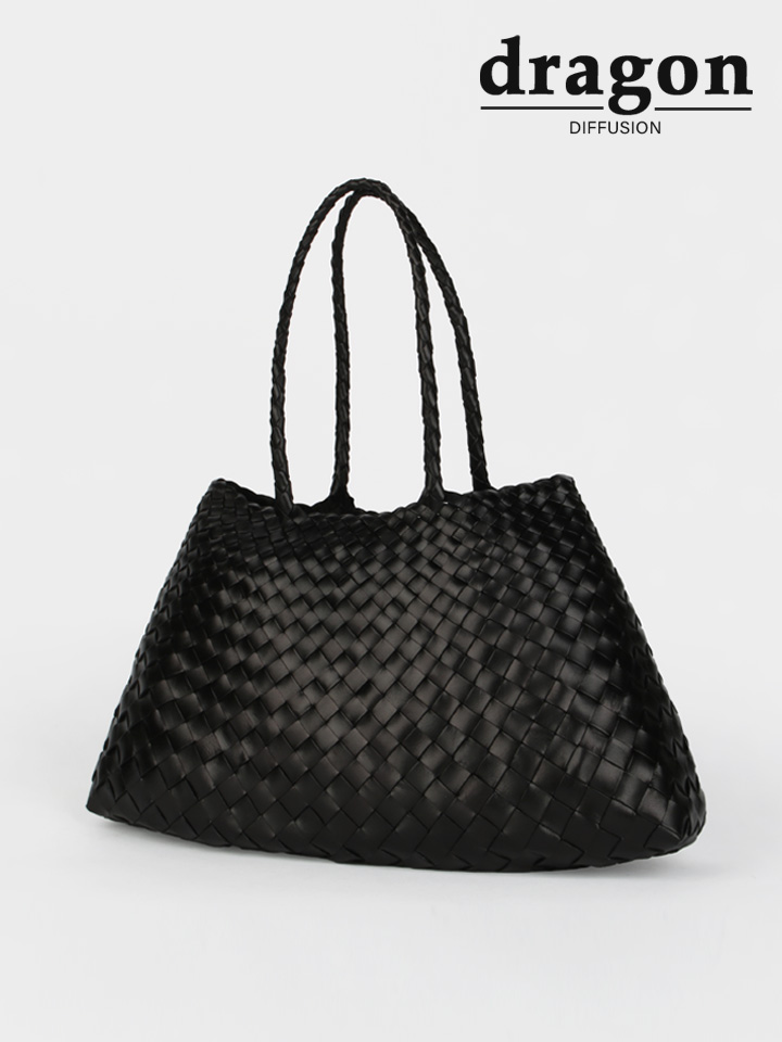 드래곤디퓨전 토트백 산타크로체 빅 드래곤백 블랙 8892-BK