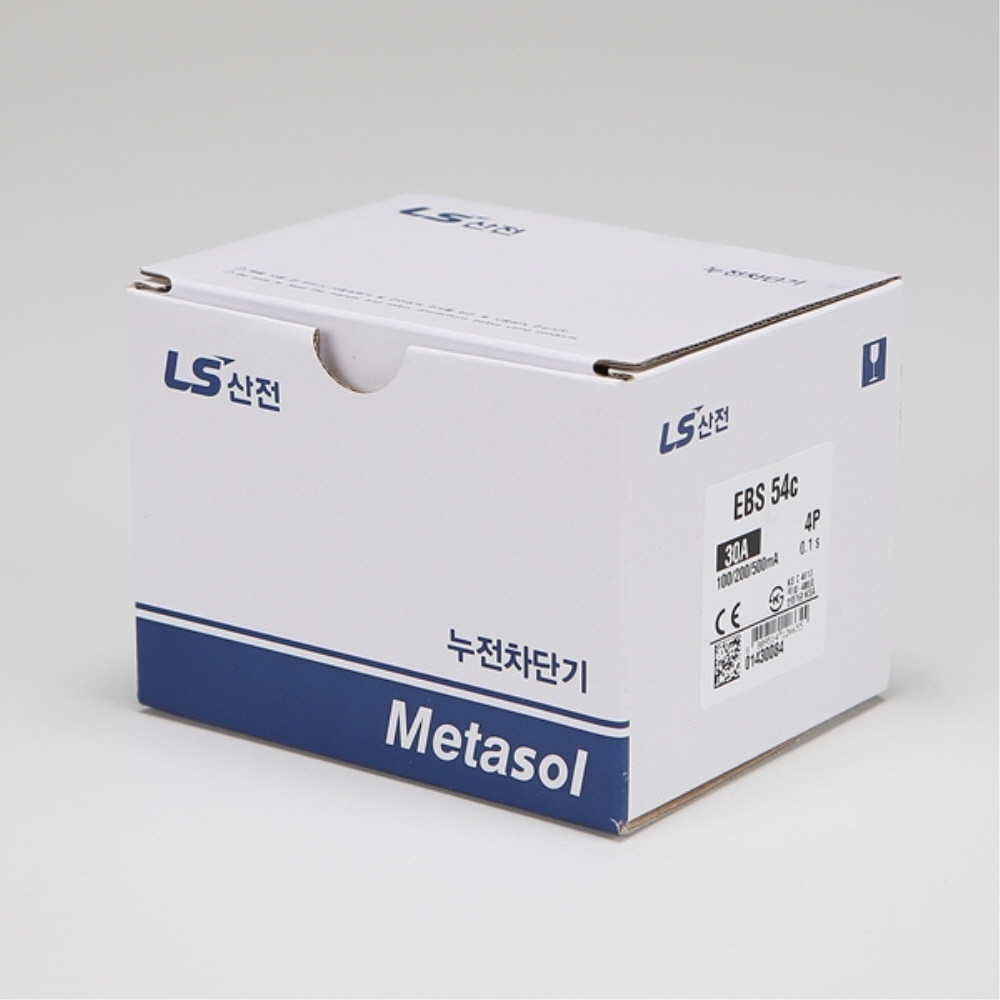 LS 산업용 누전차단기 EBS 54C 4P 30A 35kA LS일렉트릭 이미지 7