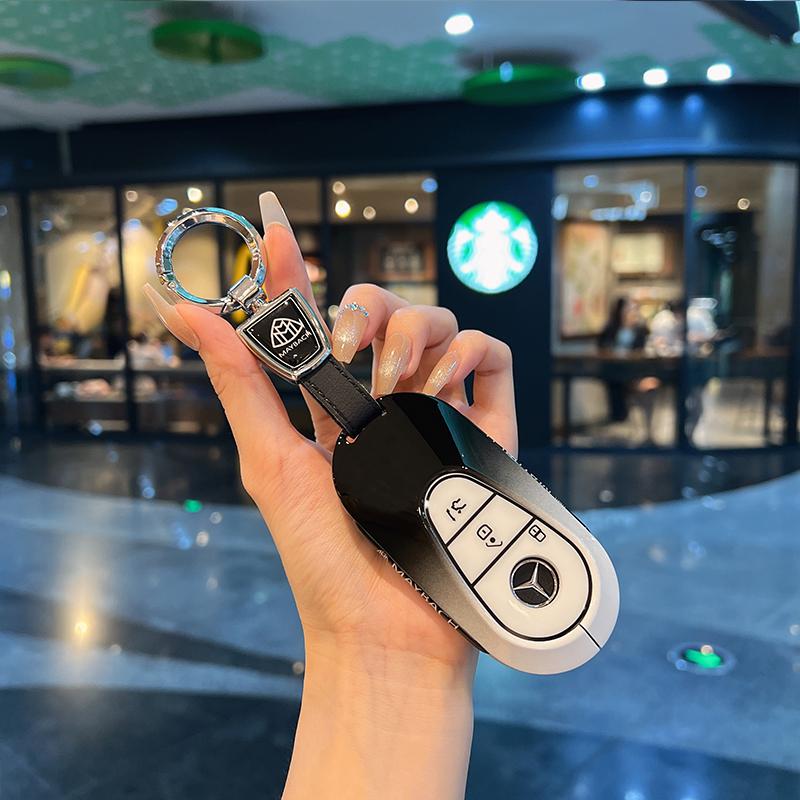 바흐 S480 GLS450 G500 AMG 메탈 버클 그라데이션블랙앤화이트+빈티지화이트 - 상세 이미지 4