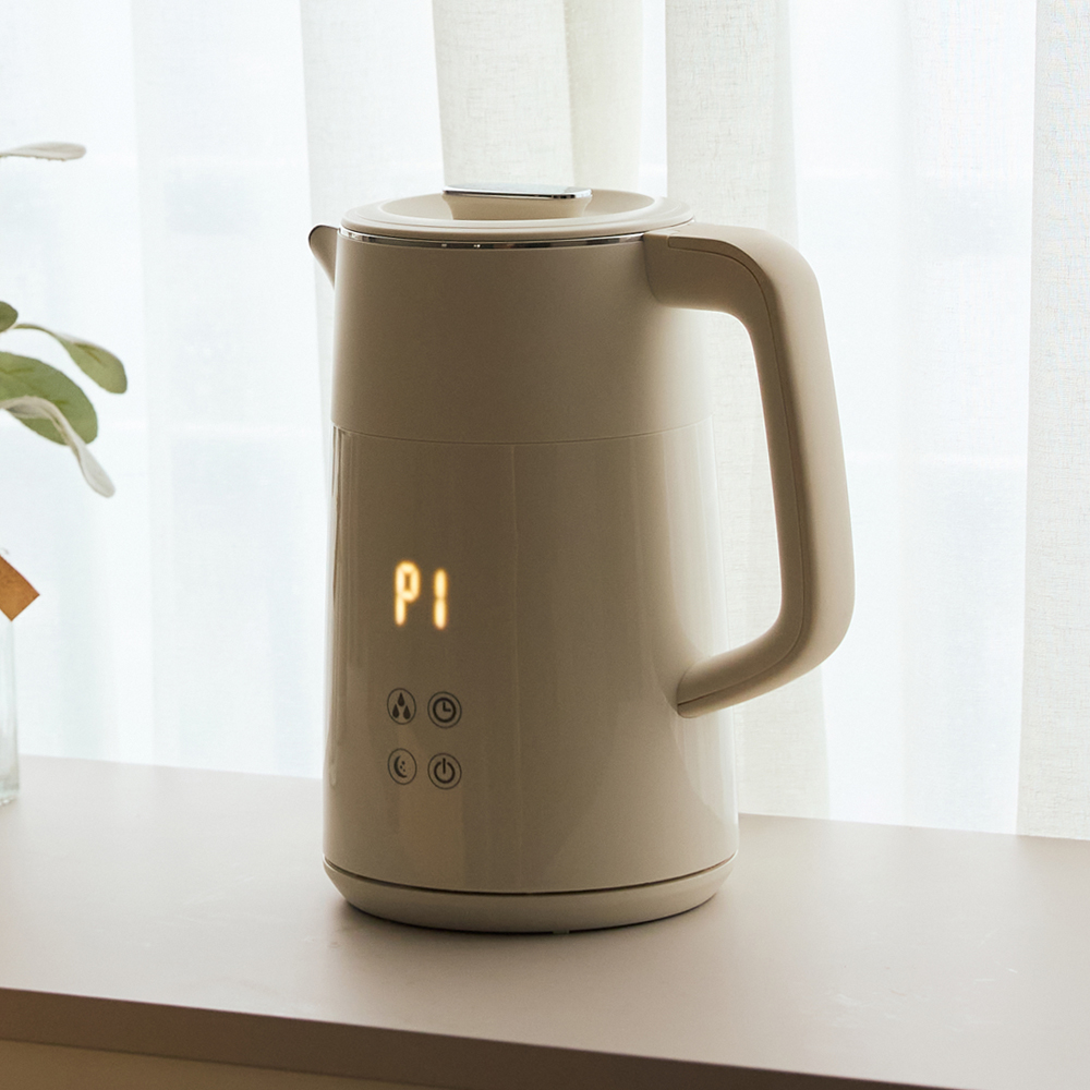 26년 NEW 신생아 아기 스텐 대용량 통세척 비염 가열식 가습기 1.7L