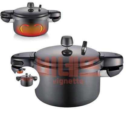 [기전상사OEM]PN풍년 블랙펄 트렌디 압력밥솥 6인용 업소용밥솥 업소용압력솥