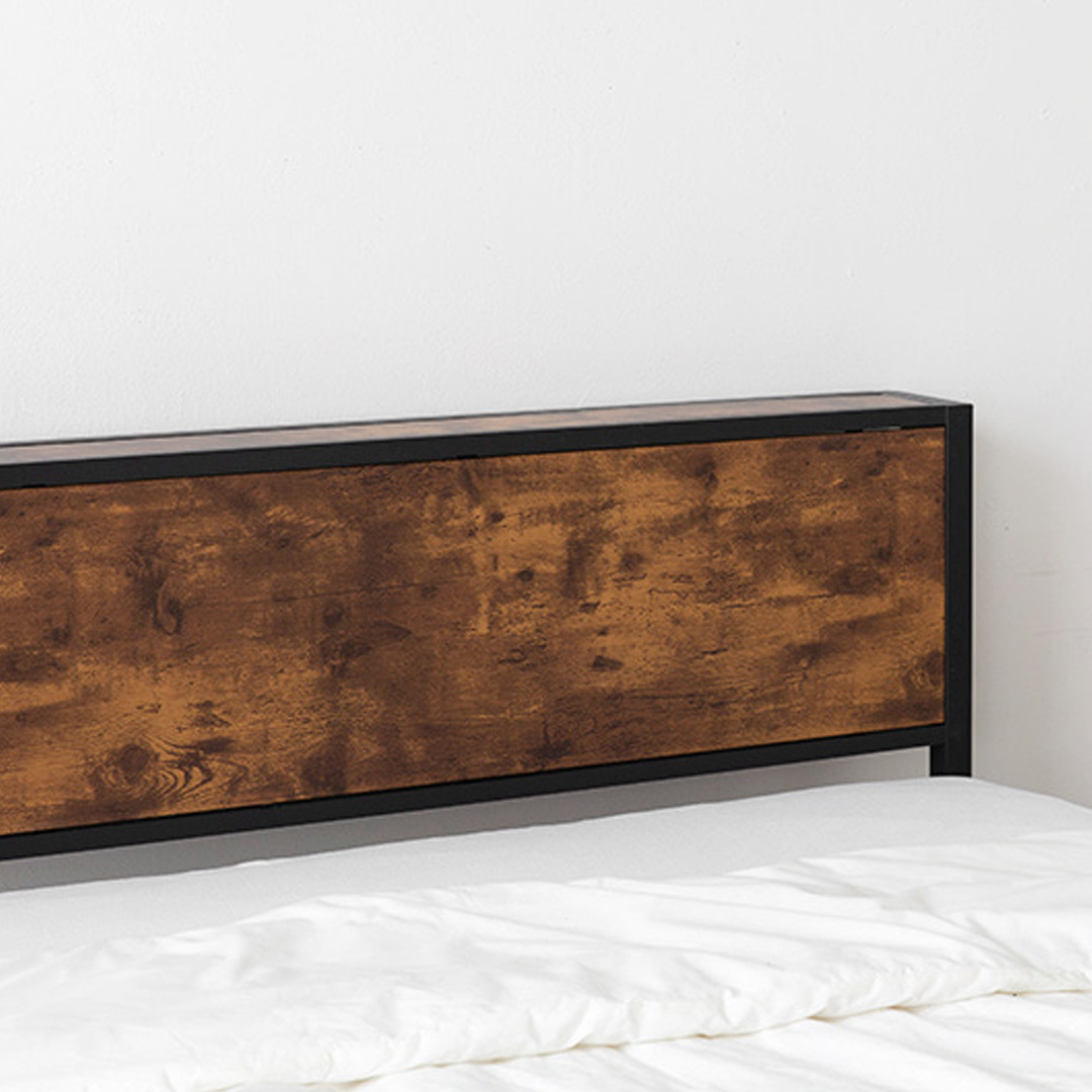 겟우드 침대 더블 140200, 블랙 4983.6154