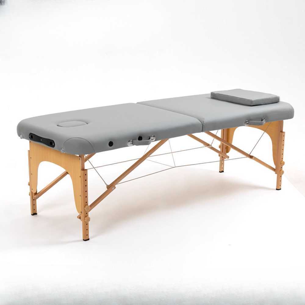폴딩 마사지 침대 접이식 안마베드 에스테틱 테라피 그레이(70cm) - 상품 이미지