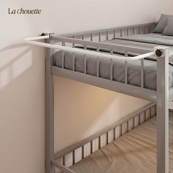 라슈에뜨 무타공 공간활용 길이조절 침대 걸이형 행거 원룸 기숙사 다용도 옷걸이 퓨어화이트