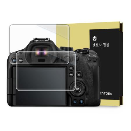 캐논 카메라 디스플레이 강화유리 액정보호필름 EOS R6V, 2매입