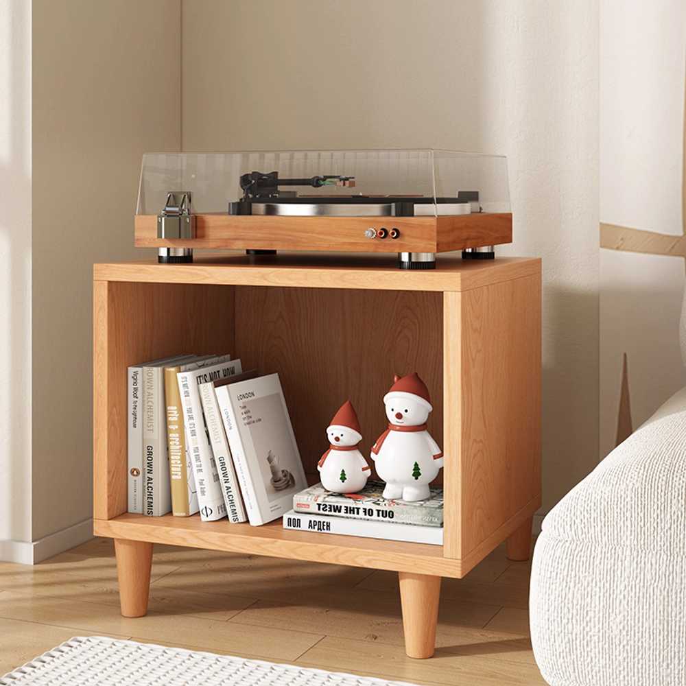 LP 수납장 인테리어 거실장 레코드 보관 선반형 엘피 블랙 26.4cm - 상세 이미지 2