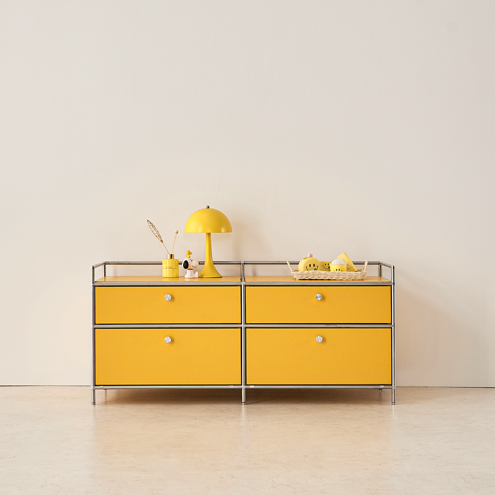 세라썸 모듈거실장 미드센츄리 tv다이서랍장 낮은 티비선반