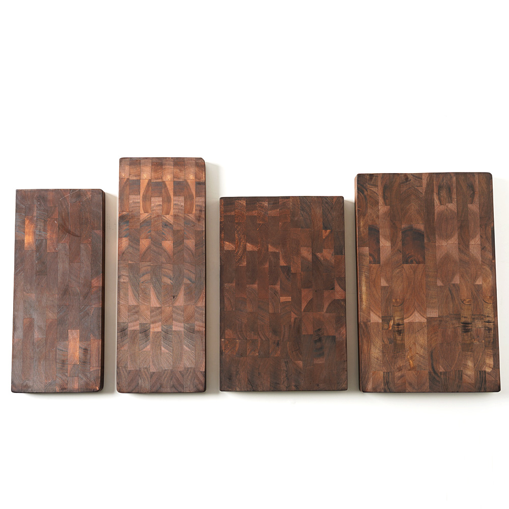 그로브 엔드그레인 나무 도마 사각 플레이팅 치즈 보드 45x30cm - 상세 이미지 2