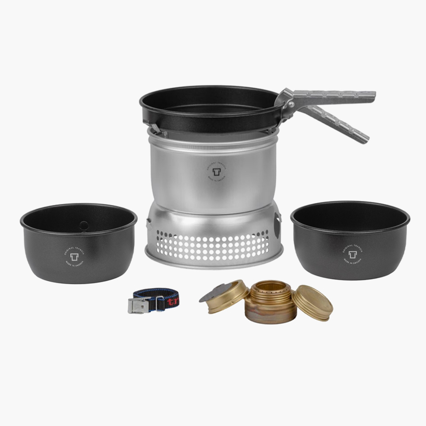 트란지아 스톰쿡셋 27-5UL 알콜 버너 TP2 가스 스토브 세트 백패킹 코펠