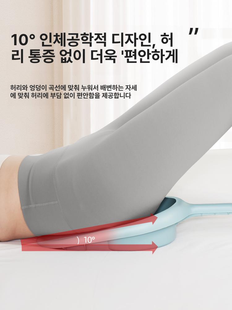 노인 환자용 소변기 병상용 대소변 케어 변기 간병용 남녀공용 침대용 여성용 침대용변기세트 - 상세 이미지 3