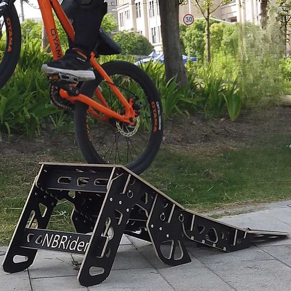 BMX 점프대 접이식 자전거 트릭 라이딩 장애물 램프 단일상품 - 상세 이미지 3