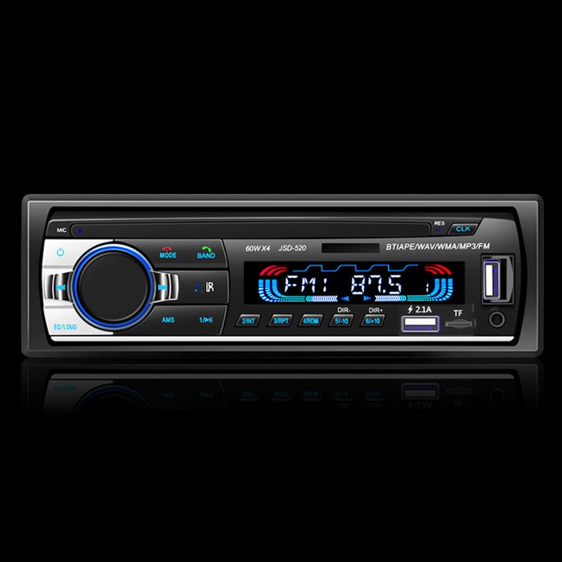 블루투스 카오디오 12V 24V 오디오 튜닝 화물차 승용차 삼륜차용 블루투스 카드 재생 12V+2 - 상세 이미지 5