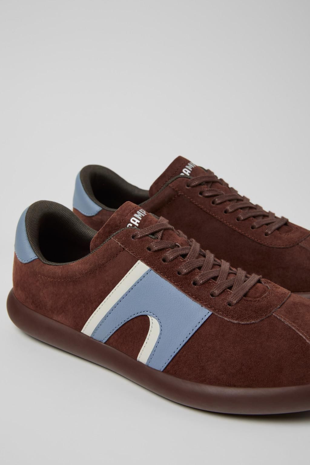 캠퍼 멀티컬러 누벅 스니커즈 Pelotas Soller K100937-024 BROWN - 상세 이미지 2