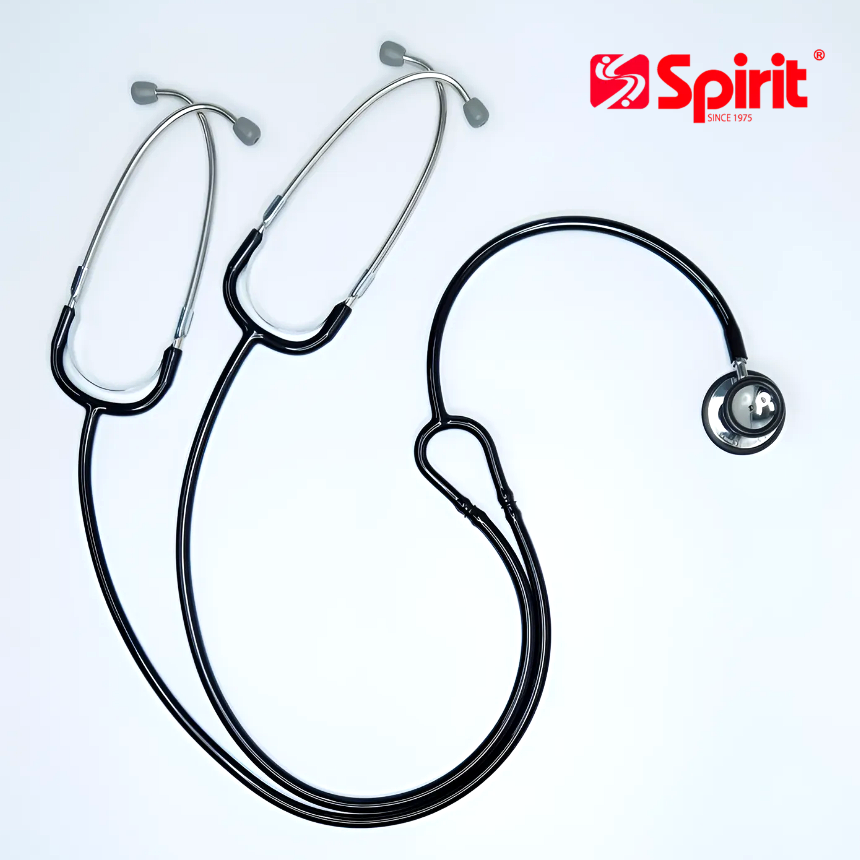 스피릿 임산부 청진기 2인용 태아 태동 임신 아기 가정용 의료용 CK-625P 양면