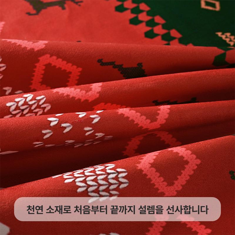 크리스마스식탁보 테이블보 방수 체크무늬 연말파티 송년회 성탄절 윈터체크 크리스마스 눈사람 90x90cm 크리스마스 눈사람 90x90cm - 상세 이미지 5
