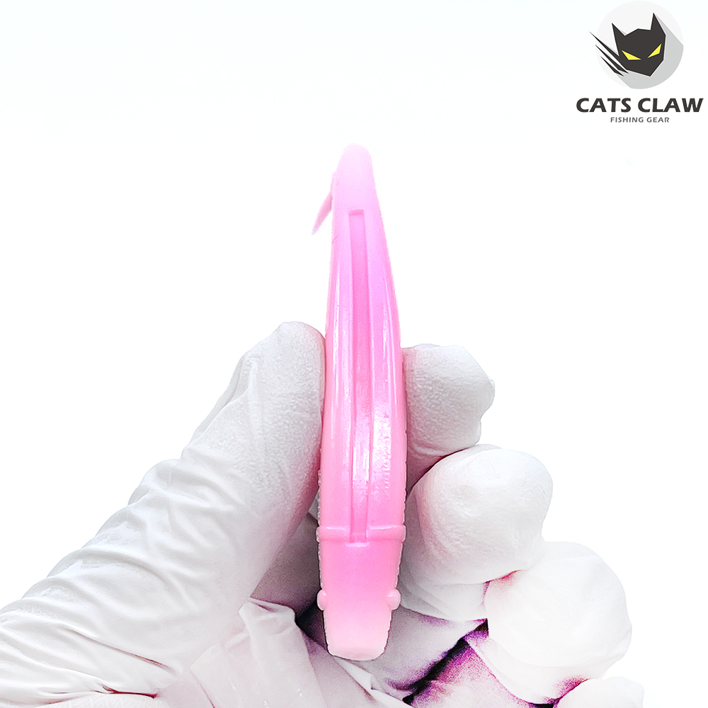 캣츠크로우 모비딕쉐드 광어웜 다운샷웜 037 핑크, 12.7cm(5인치) 이미지 2