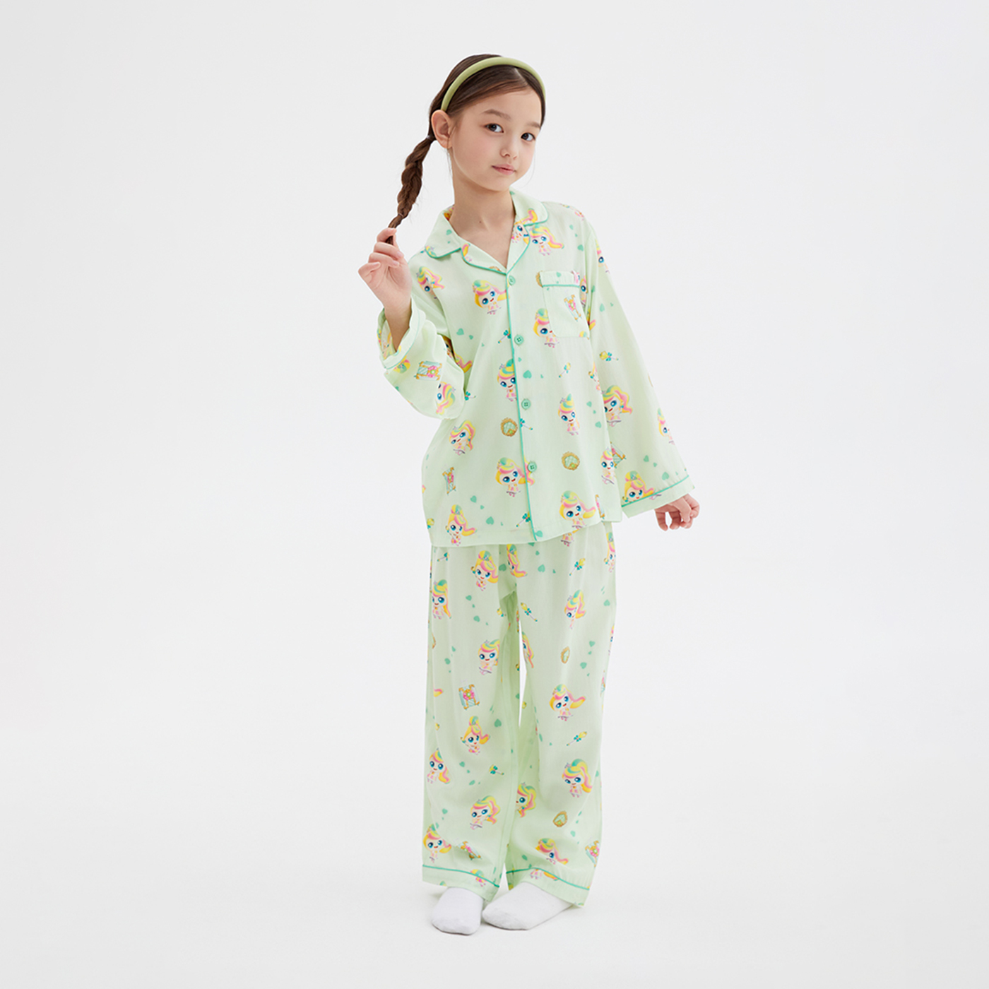 [당일출고][캐치티니핑] 스파오키즈 긴팔 파자마 잠옷 SPPPG23KU4 제품 이미지