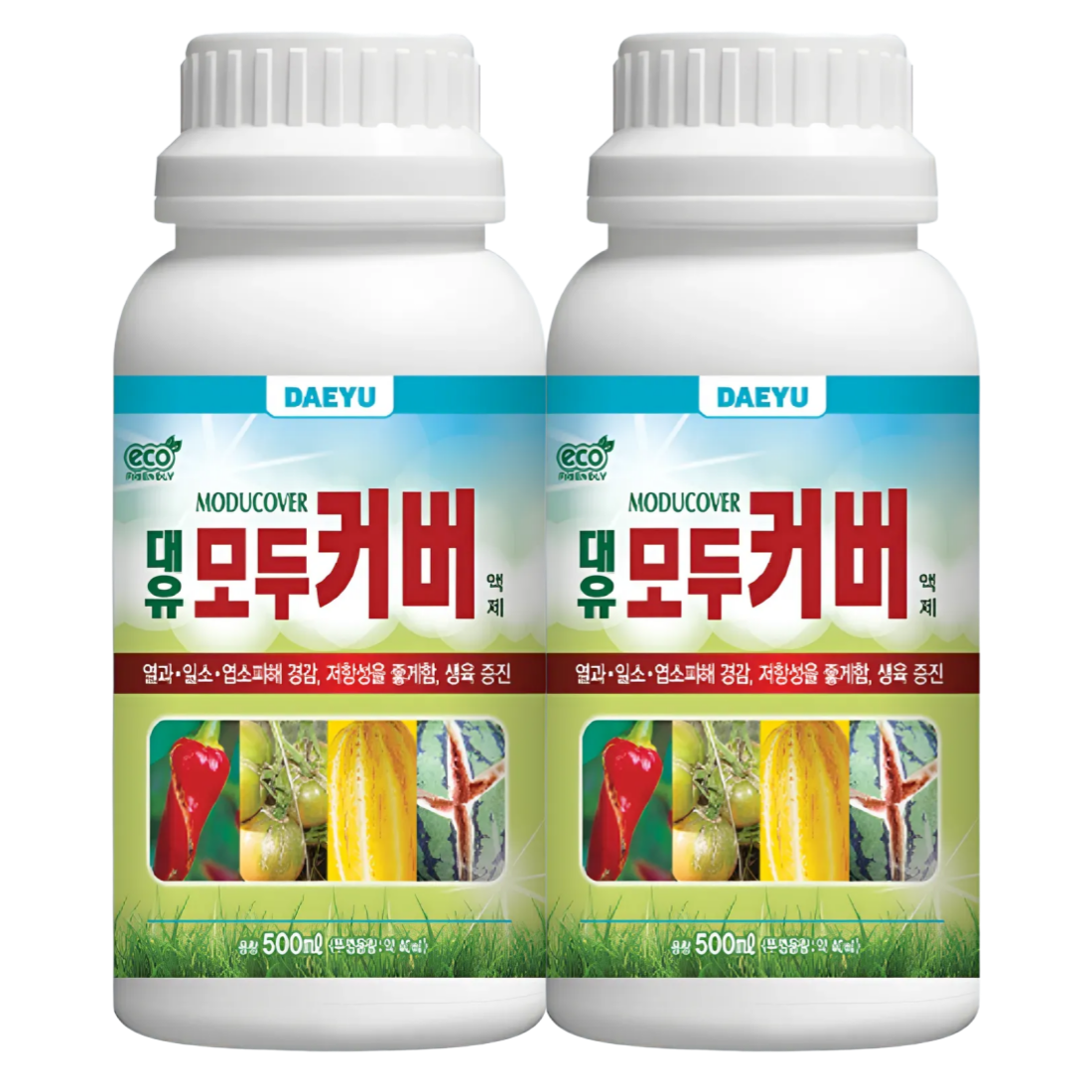 대유 모두커버 액제 일소경감 엽소경감 열과회복 과수영양제 식물영양제 500ml, 2개입 - 상품 이미지