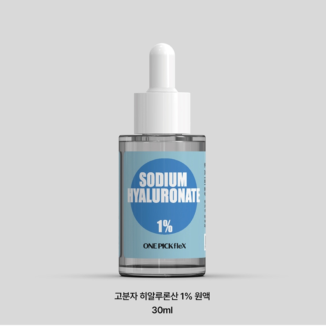 고분자히알루론산원액 1% 30ml 원픽플렉스 건조한피부 피부보호막 속당김개선 화장품원액 - 상세 이미지 3