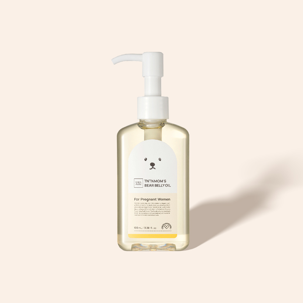 튼튼맘스 베어벨리 비건 임산부오일 100ml - 메인 이미지