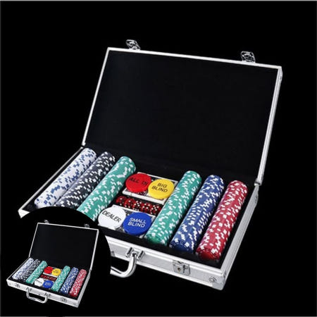 [포비엘라]훌라 국제규격 카지노칩세트 홀덤 포커게임 카드게임 100P