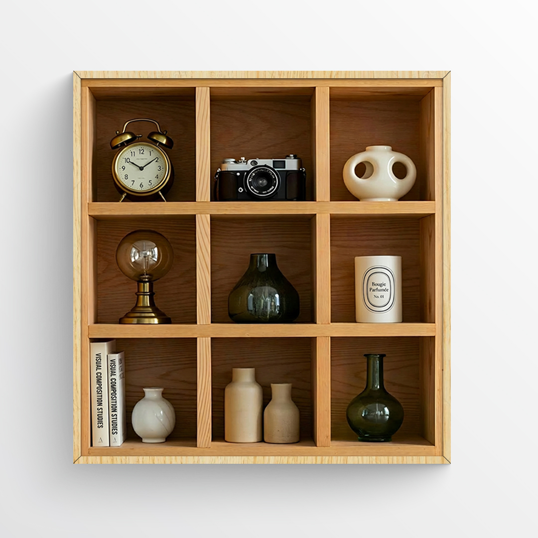 [42] 애시드로우 정사각형 Secret Nook Cube [420x420mm Size] - 상품 이미지
