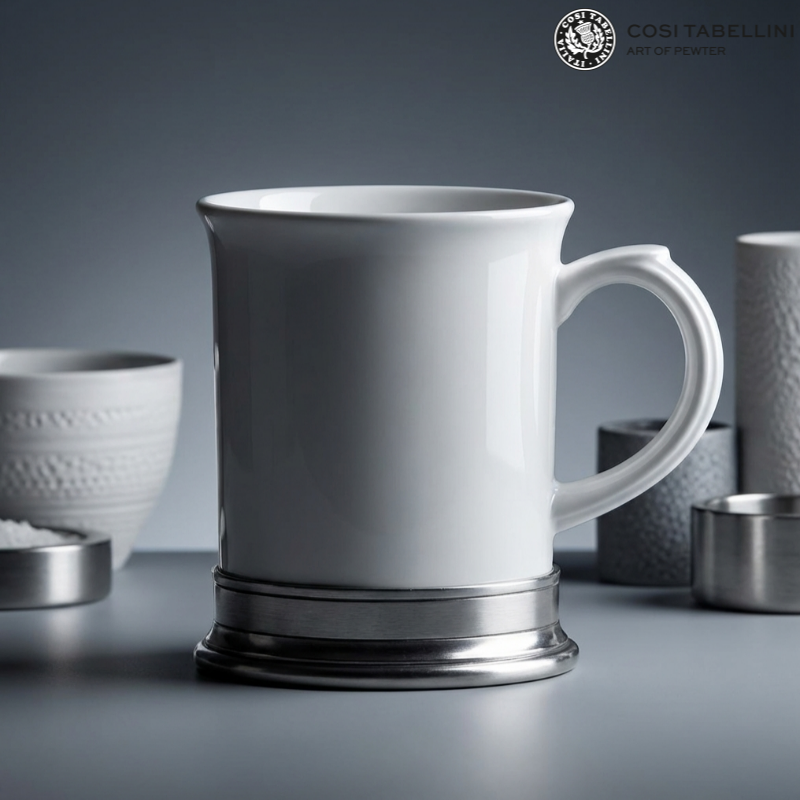 코지타벨리니 콘비비오 화이트머그 CONVIVIO White mug - 상세 이미지 3