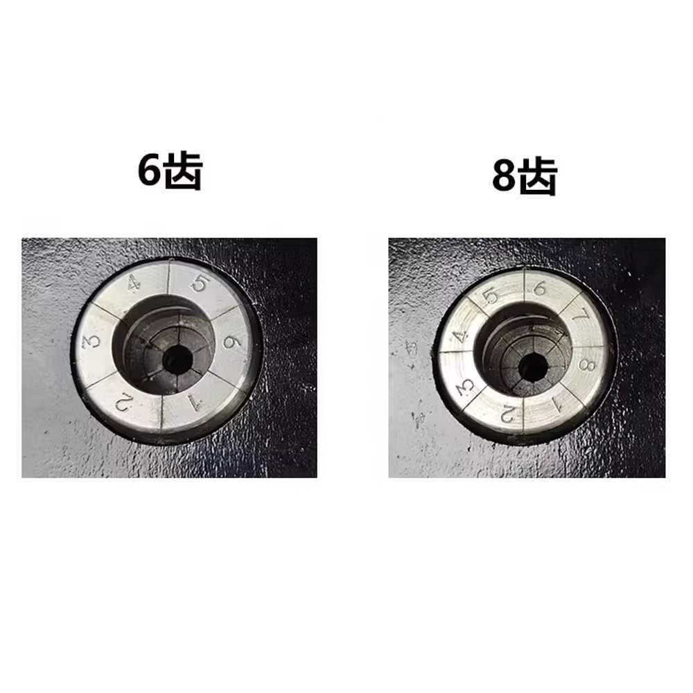 파이프 프레스 배관 압착기 수동 유압식 작기 작업기 6날 압착기 - 상세 이미지 4