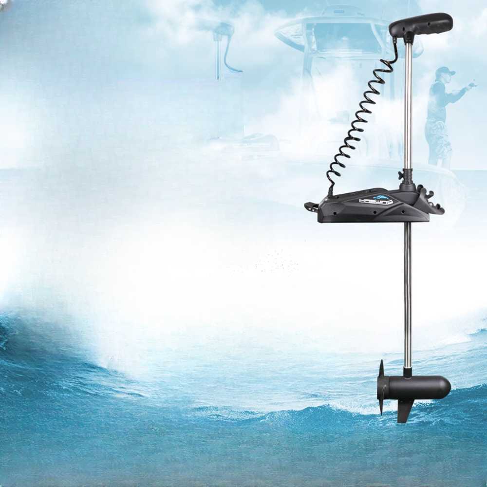 전동 가이드 모터 GPS 보트용 자동 조종 트롤링 모터 27kg GPS-137 (블랙-화이트) - 상세 이미지 2