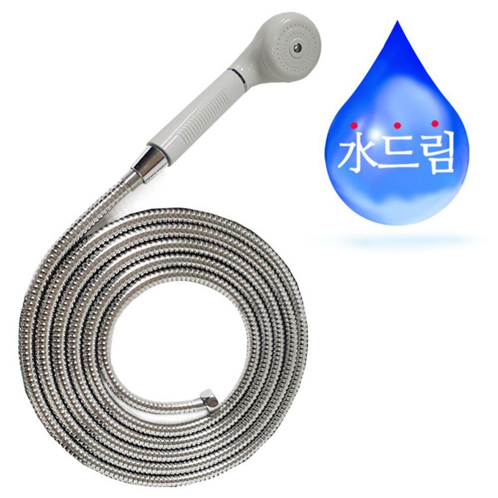 메탈호스3M 수드림수전 백색샤워기 스텐 수전용품 샤 - 상품 이미지