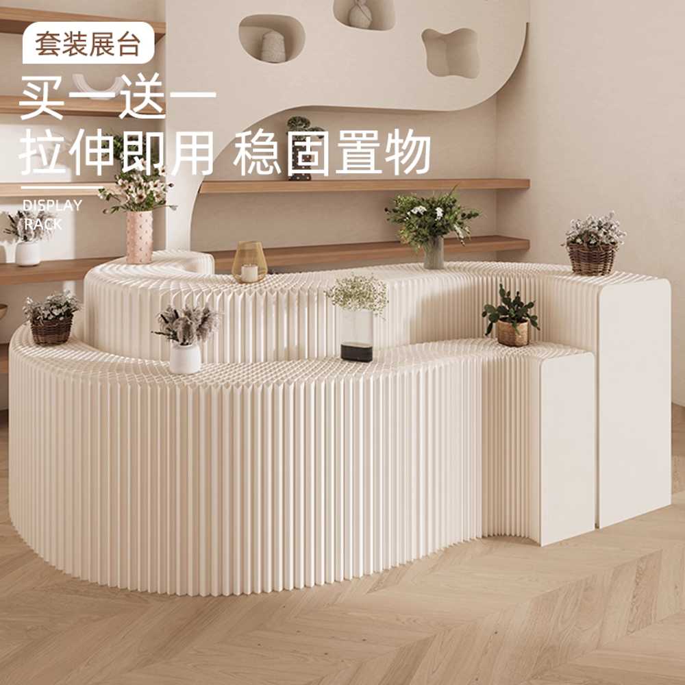종이 진열대 받침대 전시회 바자회 팝업 행사용 diy 42x78cm - 상세 이미지 2