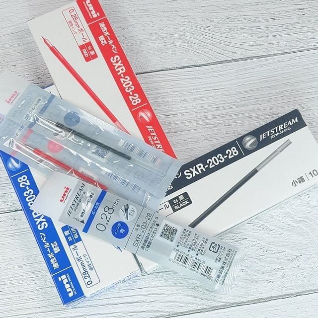 유니 제트스트림 EDGE 0.28mm 리필심 1다스(10개입) - 상품 이미지