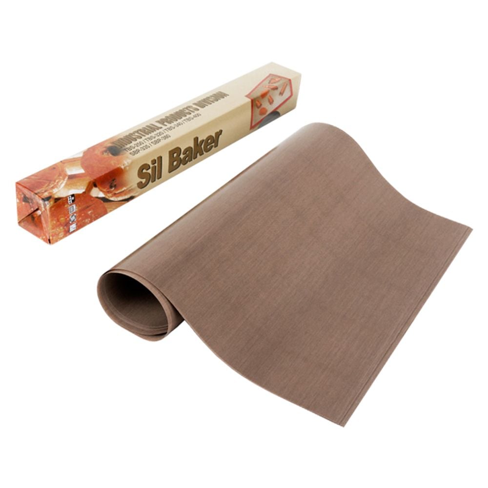 테프론 베이킹시트 브라운 TBS 34cm x 100cm 10장 - 상품 이미지