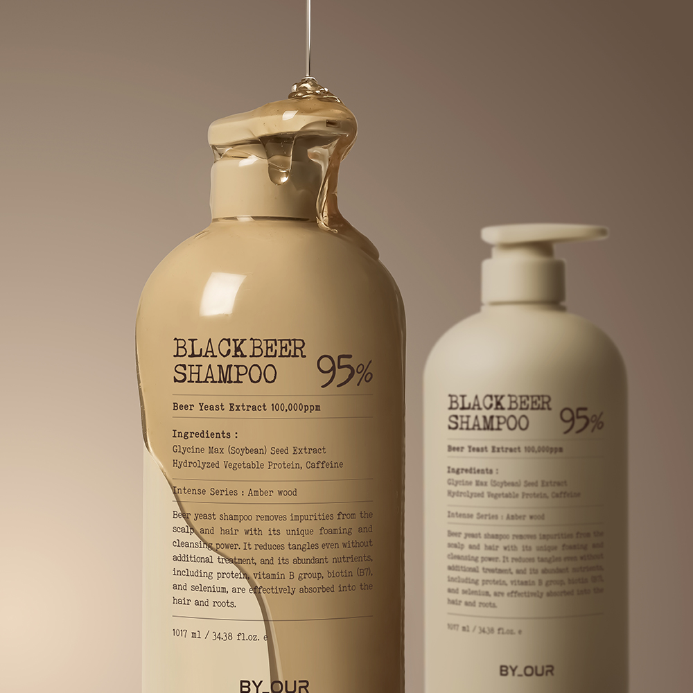 바이아우어 맥주효모 탈모샴푸 1000ml + 맥주효모 단백질 트리트먼트 1000ml 이미지 3