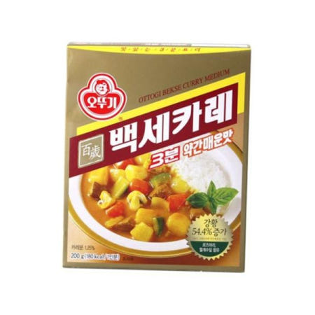 즉석카레 오뚜기 3분백세카레(약간매운맛)200g
