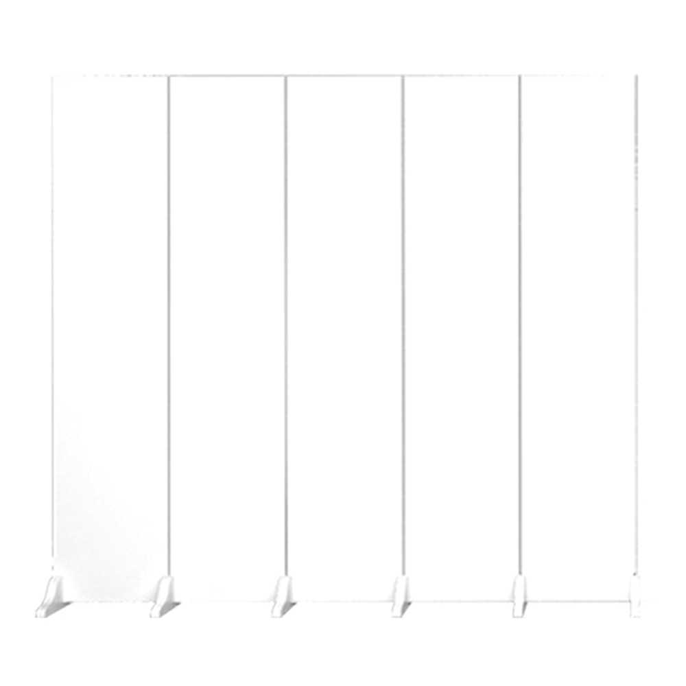 가벽 파티션 접이식 인테리어 공간분리 폴딩 칸막이 200x180cm 5패널 - 상품 이미지