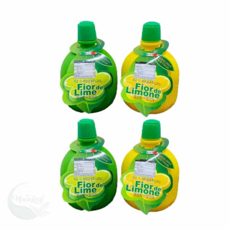 윤우상사OEM MLStore 라임즙2 레몬즙2 세트 비린맛제거 피오디라임