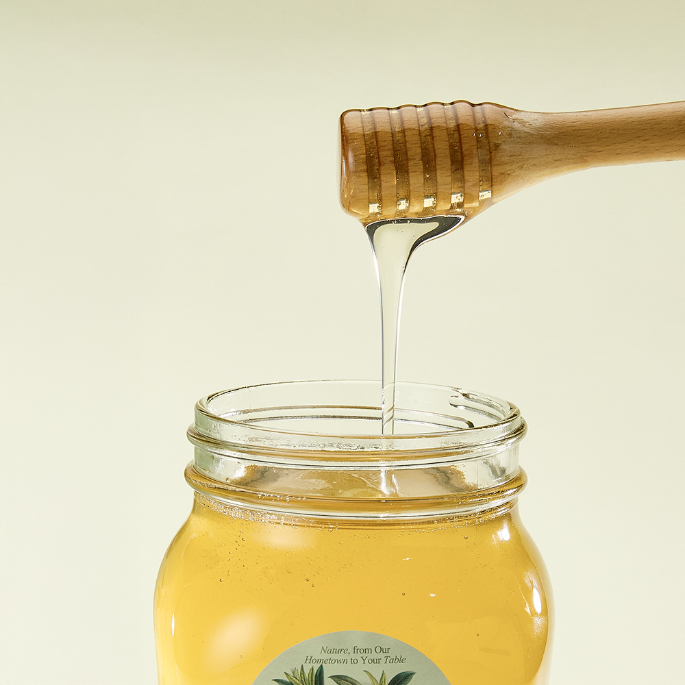 지리산모향골 자연 벌꿀 아카시아꿀 1.2kg