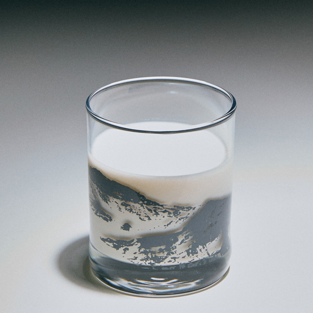 포토제니아굿즈 스위스 산 온더락 글라스 유리컵 홈카페 위스키잔 술잔