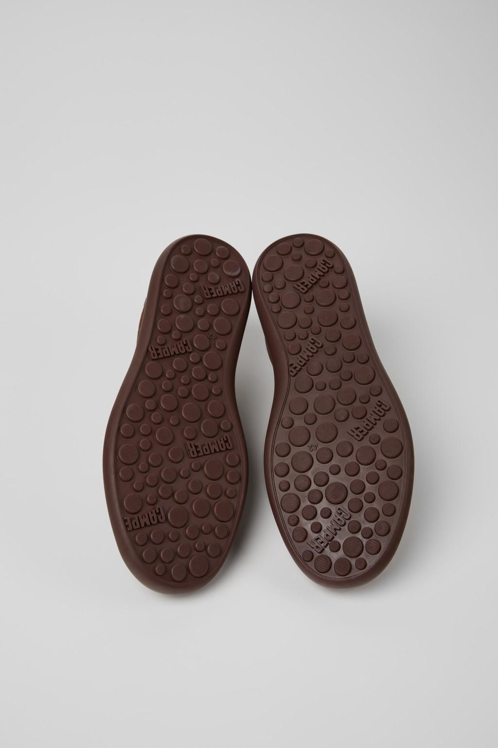 캠퍼 멀티컬러 누벅 스니커즈 Pelotas Soller K100937-024 BROWN - 상세 이미지 5