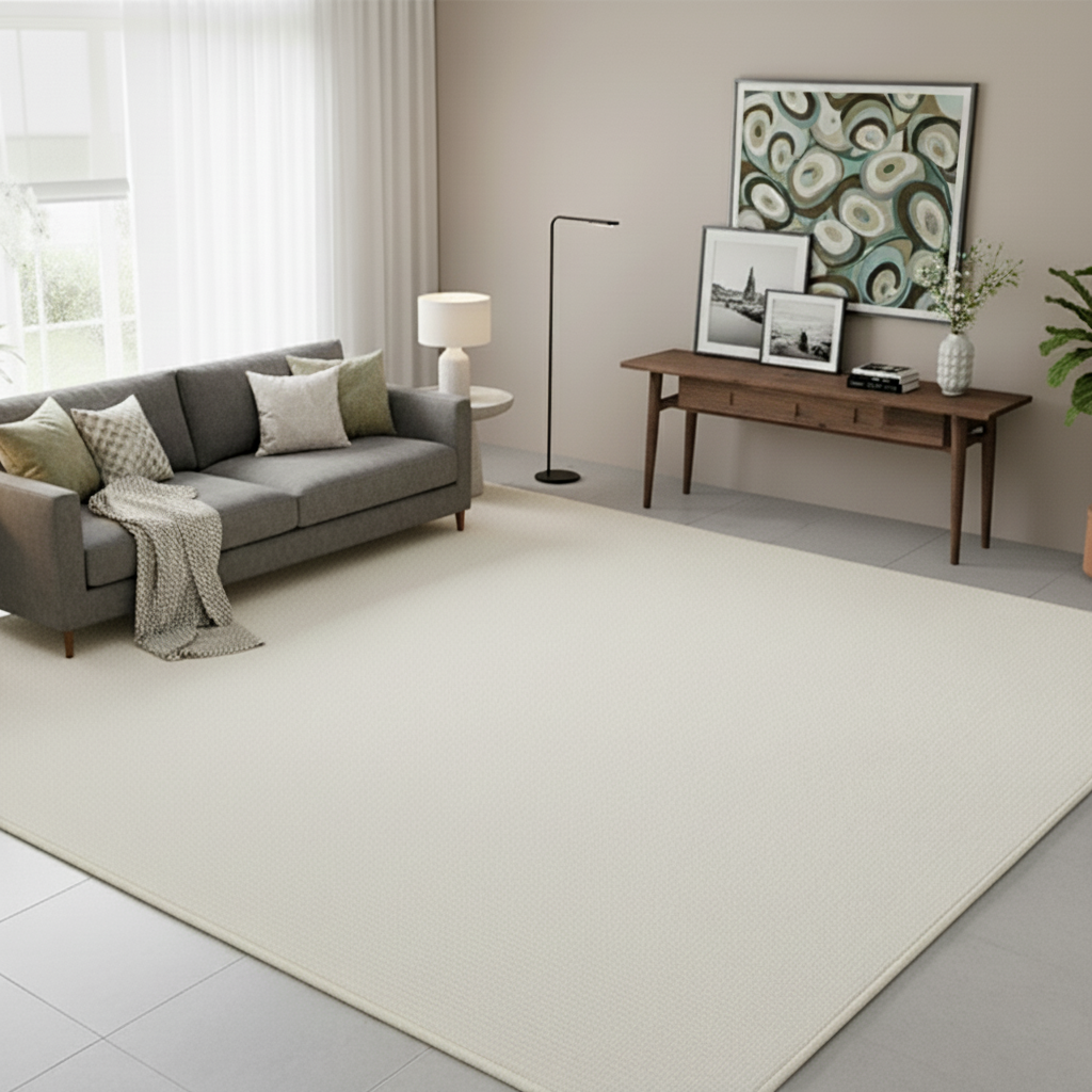 라모니 워셔블 거실 특대형 러그 사계절 카페트 사이잘룩 먼지없는 200x300