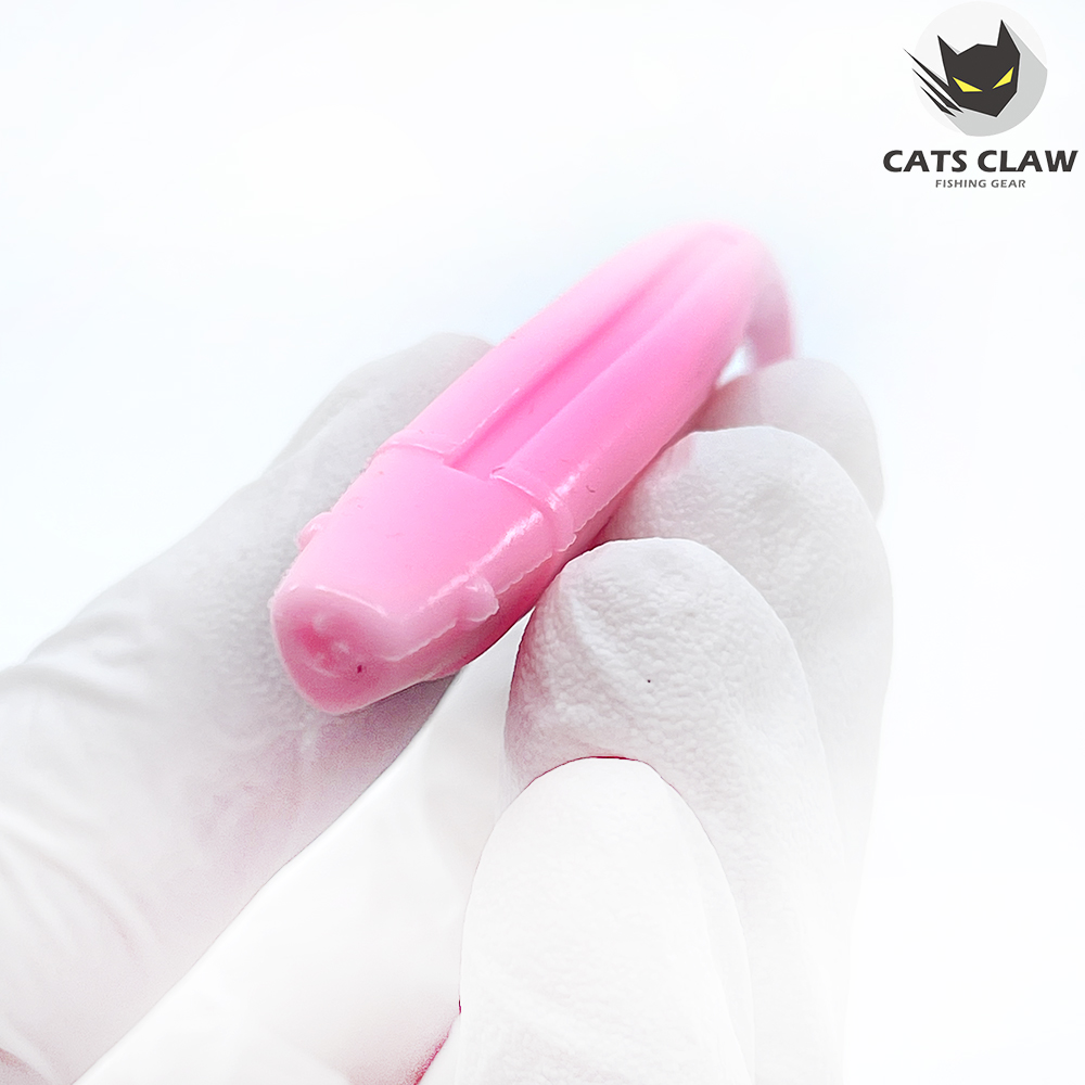 캣츠크로우 모비딕쉐드 광어웜 다운샷웜 037 핑크, 12.7cm(5인치) 이미지 3